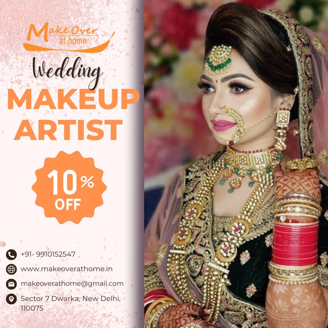 Wedding Makeup Artist in Dwarka Delhi