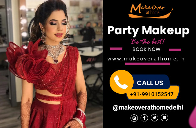 best party makeup in dwarka delhi
