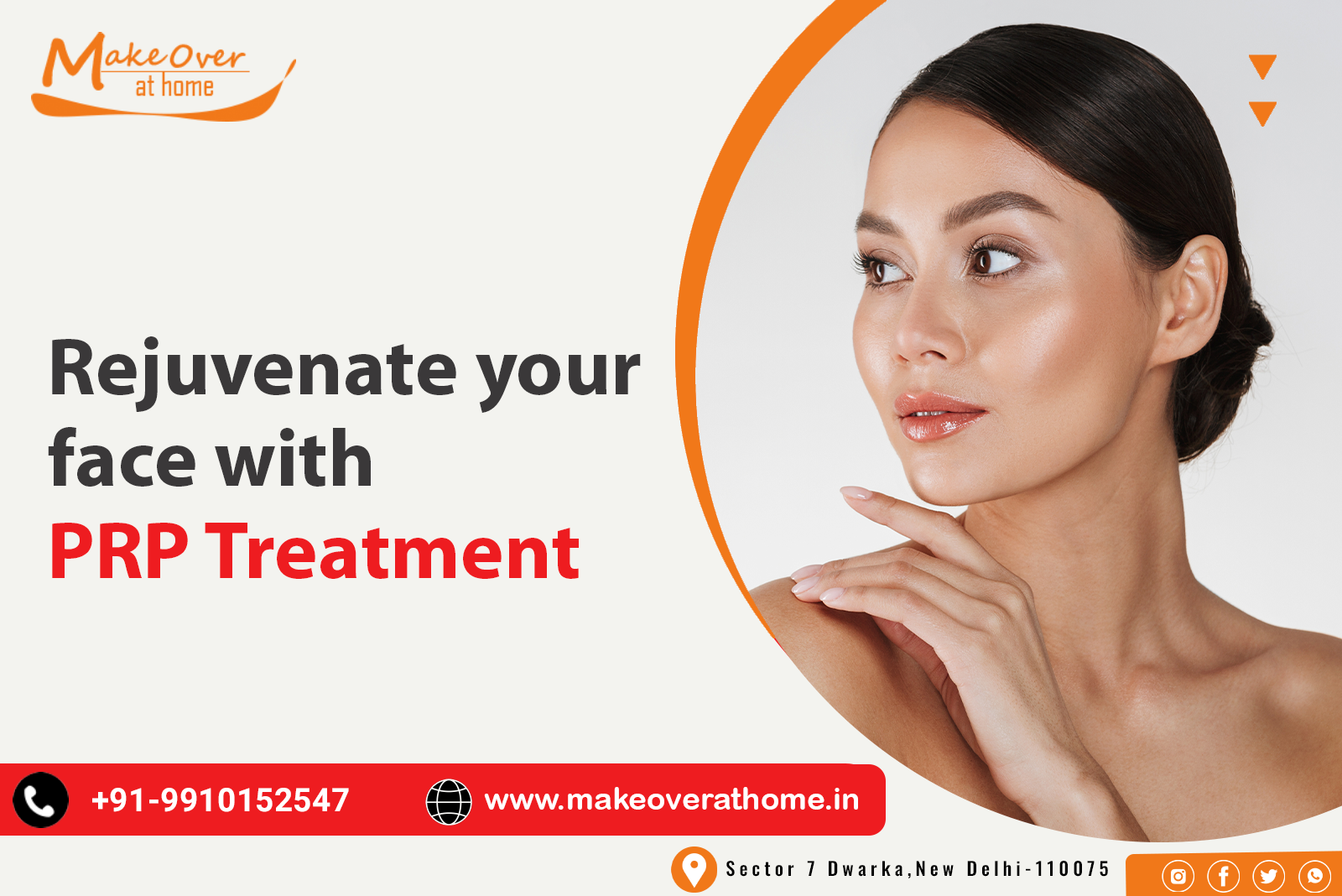 Rejuvenate your face with PRP Treatment